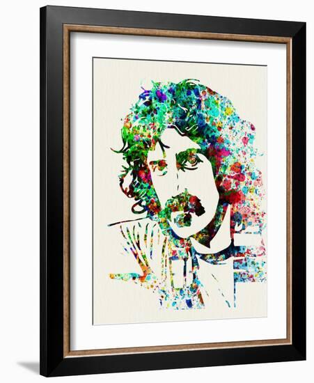 Frank Zappa-Nelly Glenn-Framed Art Print