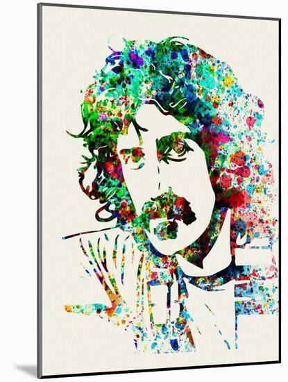 Frank Zappa-Nelly Glenn-Mounted Art Print
