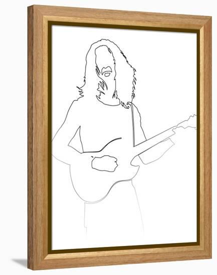 Frank Zappa-Logan Huxley-Framed Stretched Canvas