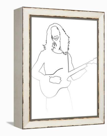 Frank Zappa-Logan Huxley-Framed Stretched Canvas