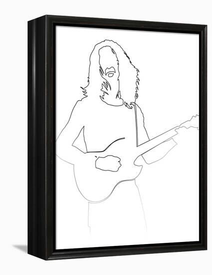 Frank Zappa-Logan Huxley-Framed Stretched Canvas