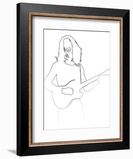 Frank Zappa-Logan Huxley-Framed Art Print