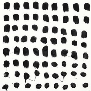 Black and White E by Franka Palek