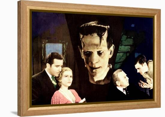 Frankenstein, 1931-null-Framed Stretched Canvas