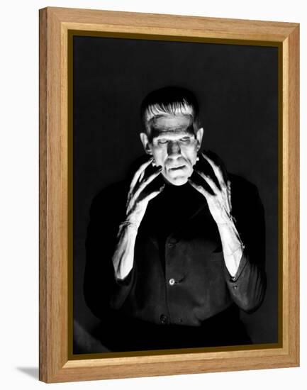 Frankenstein, Boris Karloff, 1931-null-Framed Stretched Canvas