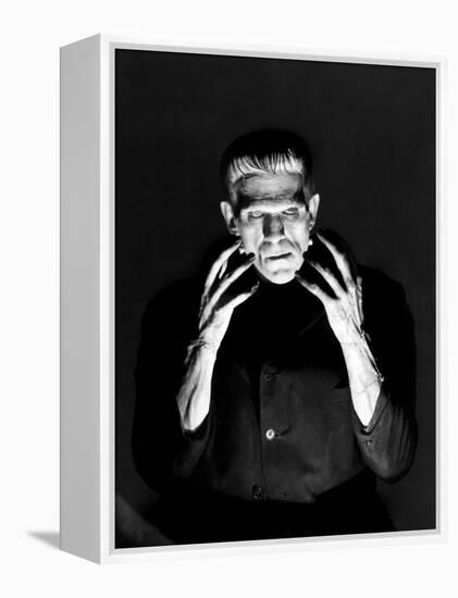 Frankenstein, Boris Karloff, 1931-null-Framed Stretched Canvas