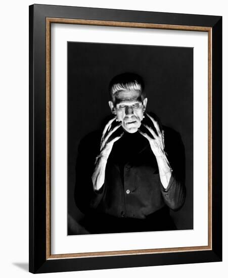 Frankenstein, Boris Karloff, 1931-null-Framed Photo