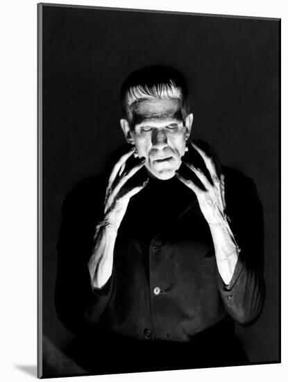 Frankenstein, Boris Karloff, 1931-null-Mounted Photo