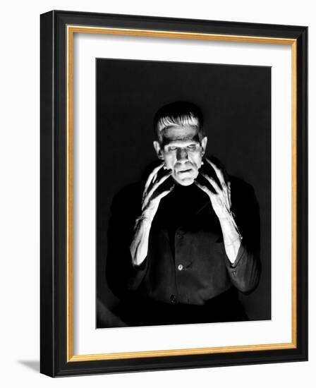 Frankenstein, Boris Karloff, 1931-null-Framed Photo