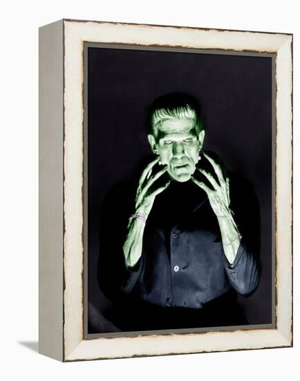 Frankenstein, Boris Karloff, 1931-null-Framed Stretched Canvas