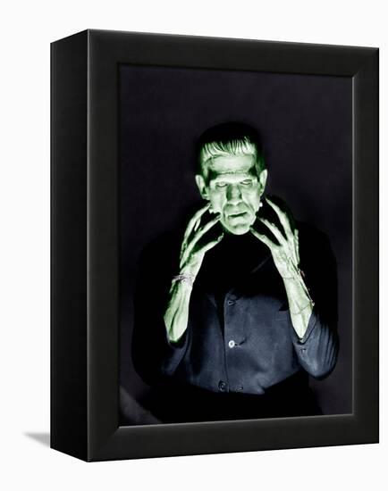 Frankenstein, Boris Karloff, 1931-null-Framed Stretched Canvas