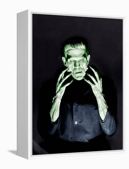 Frankenstein, Boris Karloff, 1931-null-Framed Stretched Canvas