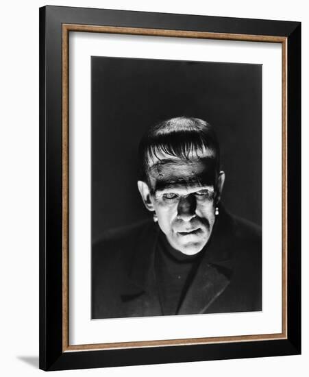 Frankenstein, Boris Karloff, 1931-null-Framed Premium Photographic Print