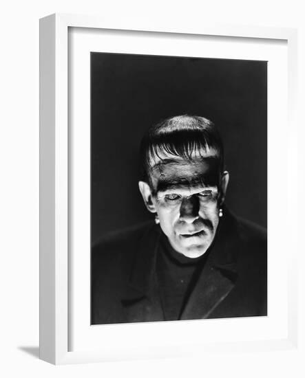 Frankenstein, Boris Karloff, 1931-null-Framed Premium Photographic Print