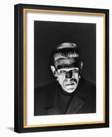 Frankenstein, Boris Karloff, 1931-null-Framed Premium Photographic Print