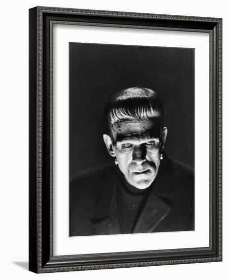 Frankenstein, Boris Karloff, 1931-null-Framed Photo