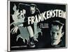 Frankenstein, Boris Karloff, 1931-null-Mounted Art Print