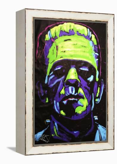 Frankenstein Club 001-Rock Demarco-Framed Premier Image Canvas