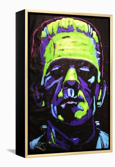 Frankenstein Club 001-Rock Demarco-Framed Premier Image Canvas