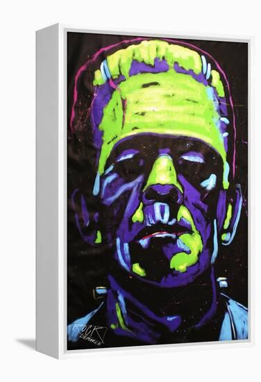 Frankenstein Club 001-Rock Demarco-Framed Premier Image Canvas