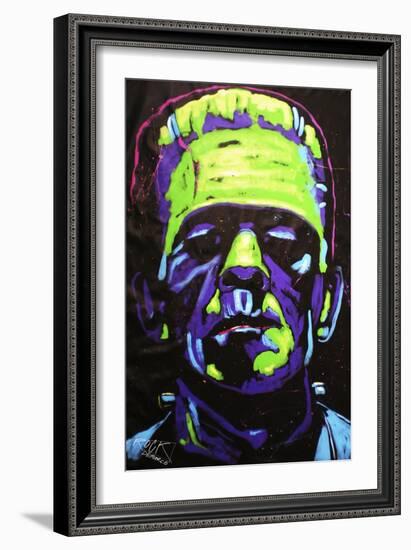 Frankenstein Club 001-Rock Demarco-Framed Giclee Print