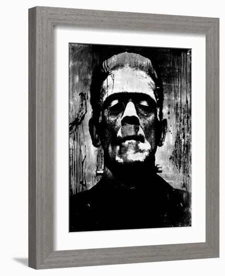 Frankenstein II-Martin Wagner-Framed Art Print