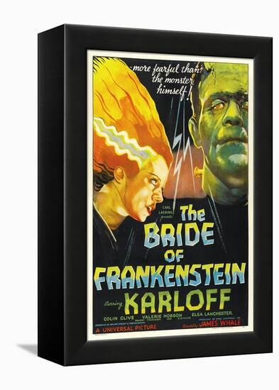 Frankenstein Lives Again!, 1935, "Bride of Frankenstein" Directed by James Whale-null-Framed Premier Image Canvas