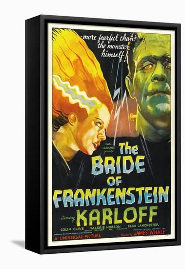 Frankenstein Lives Again!, 1935, "Bride of Frankenstein" Directed by James Whale-null-Framed Premier Image Canvas