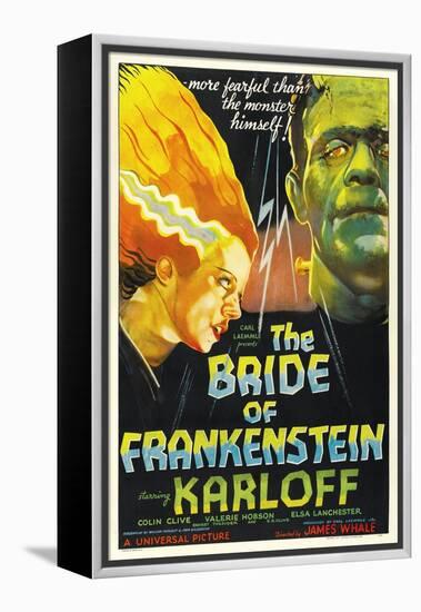 Frankenstein Lives Again!, 1935, "Bride of Frankenstein" Directed by James Whale-null-Framed Premier Image Canvas