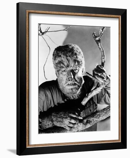 Frankenstein Meets the Wolf Man, Lon Chaney, Jr., 1943-null-Framed Photo