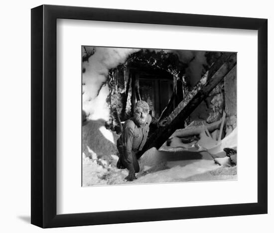 Frankenstein Meets the Wolf Man-null-Framed Photo