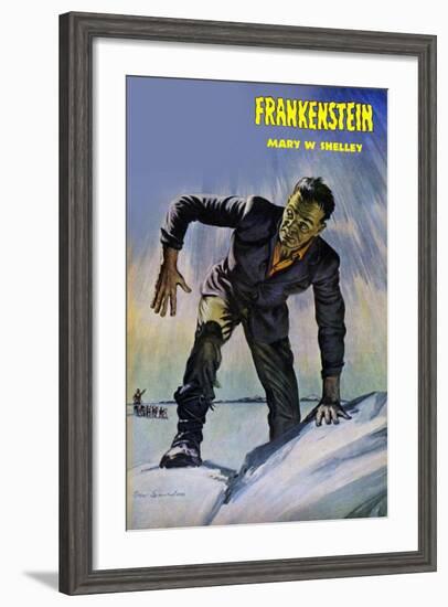 Frankenstein-null-Framed Art Print