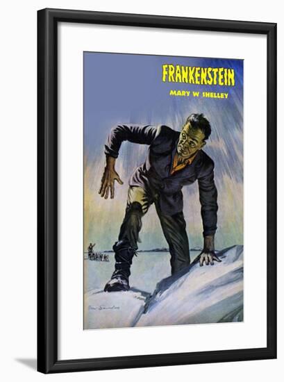 Frankenstein-null-Framed Art Print