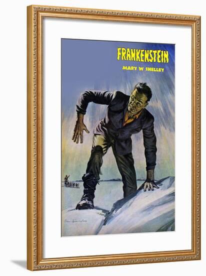 Frankenstein-null-Framed Art Print