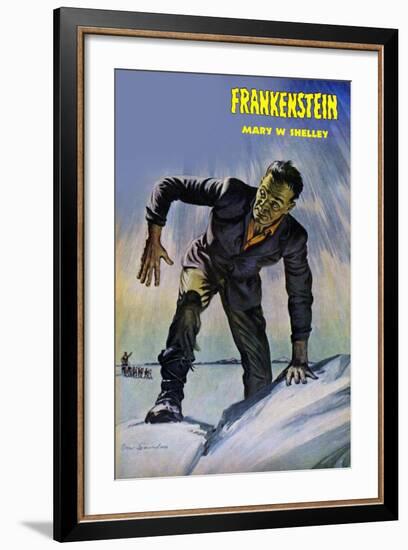 Frankenstein-null-Framed Art Print