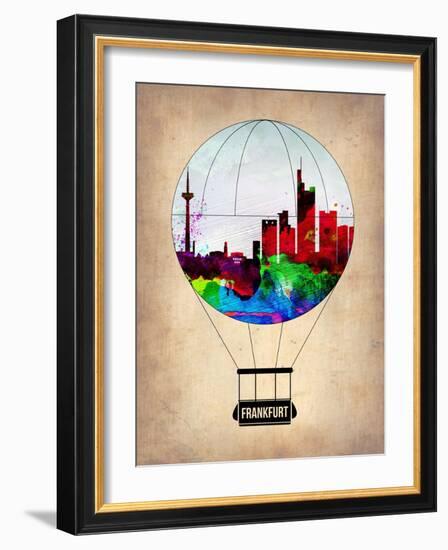 Frankfurt Air Balloon-NaxArt-Framed Art Print