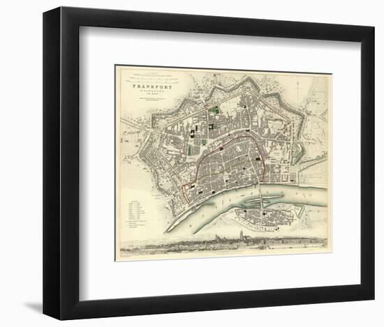 Frankfurt, Germany, c.1837-null-Framed Art Print