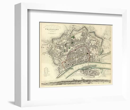 Frankfurt, Germany, c.1837-null-Framed Art Print