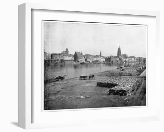 Frankfurt, Germany, Late 19th Century-John L Stoddard-Framed Giclee Print