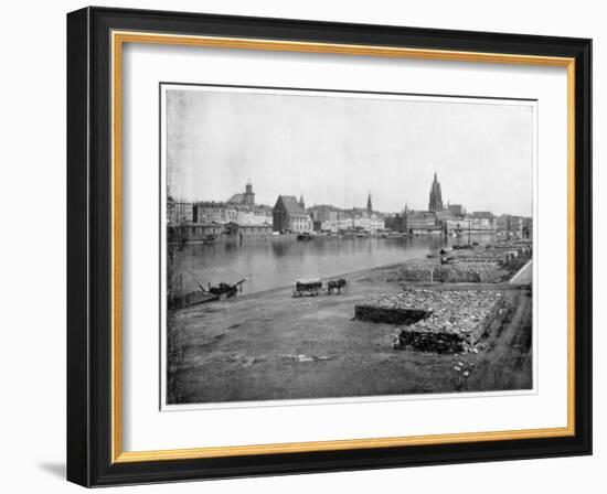 Frankfurt, Germany, Late 19th Century-John L Stoddard-Framed Giclee Print