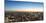 Frankfurt, Hesse, Germany, Frankfurt Skyline with View at the Taunus at Dusk-Bernd Wittelsbach-Mounted Photographic Print