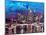 Frankfurt Main Germany - Mainhattan Skyline-Markus Bleichner-Mounted Art Print