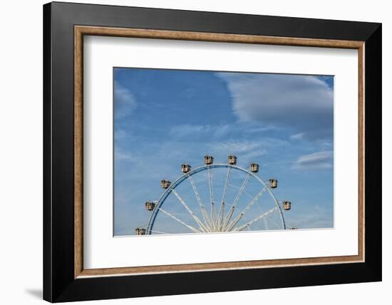 Frankfurt on the Main, Hesse, Germany, Ferris Wheel at the Frankfurt Spring Fair Dippemess-Bernd Wittelsbach-Framed Photographic Print