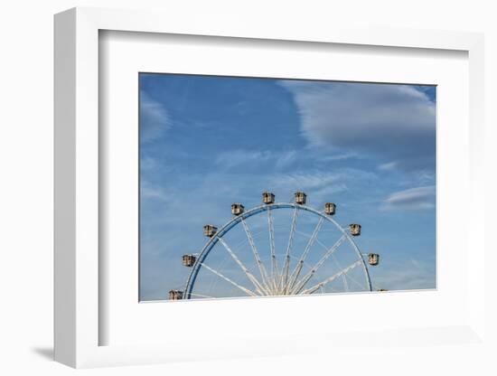 Frankfurt on the Main, Hesse, Germany, Ferris Wheel at the Frankfurt Spring Fair Dippemess-Bernd Wittelsbach-Framed Photographic Print