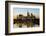 Frankfurt Skyline at Dusk, Frankfurt, Hesse, Germany, Europe-Miles Ertman-Framed Photographic Print