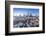 Frankfurt skyline with Paulskirche church, Roemerberg and financial district, Frankfurt, Hesse, Ger-Markus Lange-Framed Photographic Print