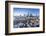 Frankfurt skyline with Paulskirche church, Roemerberg and financial district, Frankfurt, Hesse, Ger-Markus Lange-Framed Photographic Print