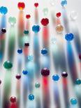 Coloured Marbles Creating Interesting Coloured Long Shadows-Frankie Angel-Mounted Photographic Print