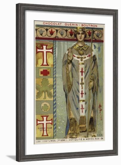Frankish Bishop, 11th Century-null-Framed Giclee Print