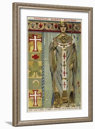 Frankish Bishop, 11th Century-null-Framed Giclee Print